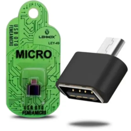 Adaptador Otg Micro Usb V8 x Usb Lehmox