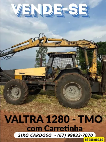 Trator Valtra 1280 - Com Guincho TMO