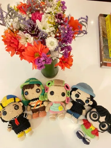 Turma do Chaves Crochê/Amigurumi