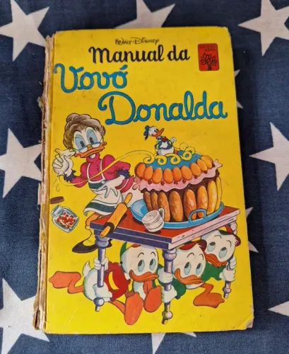 Manual da Vovó Donalda - Livro Infantil - ano 1977