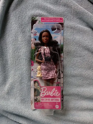 Boneca Barbie Profissões (Fotógrafa - Original Mattel) 