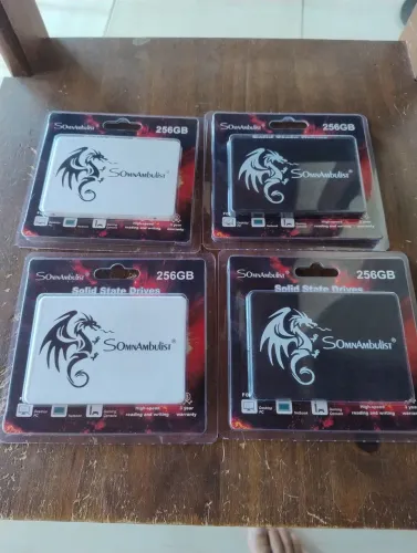 SSD 256gb novos lacrados promoção 