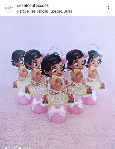 Tubetes personalizados para festa de aniversário