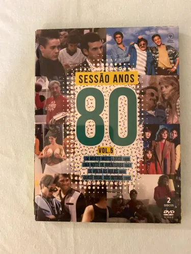 DVD Duplo: Sessão Anos 80 Vol. 5 (Com 4 cards exclusivos)
