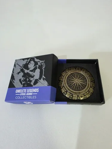 Escudo Mulher-Maravilha - Omelete Legends Steel Icons (Metal)