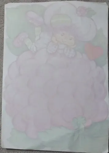 Papel de carta uvinha (turma do moranguinho) - cód 479