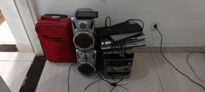 Lote para retirada de peças, Son impressora notebook,teclado, tablet, DVD player