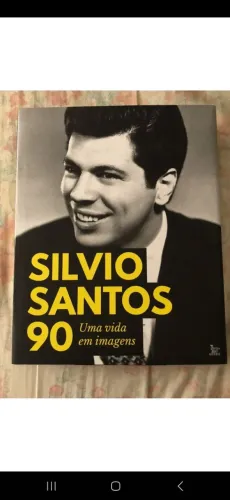 Livro Silvio Santos - Uma Vida em Imagens - 90 Anos