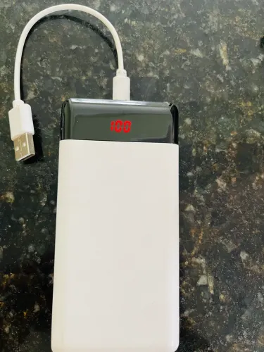 Carregador Power Bank Baseus 10000mAh Branco