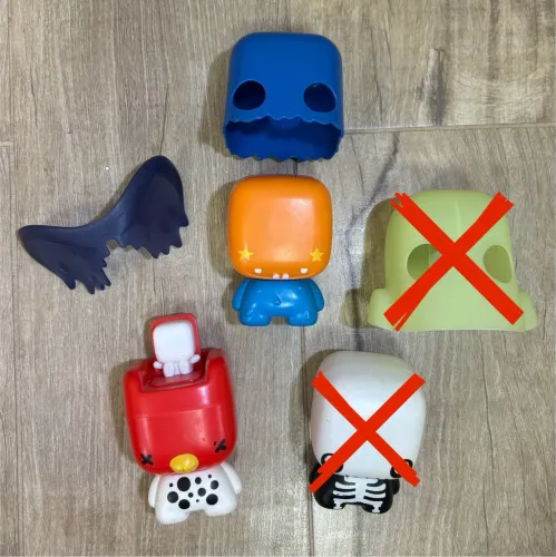 Toonix - Kit 2 Bonecos - Mcdonalds 2012