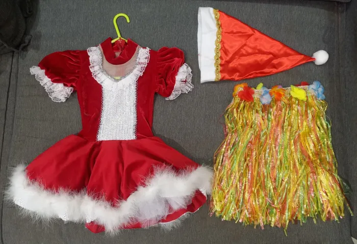 Lote Fantasia Infantil Menina 5 a 6 Anos