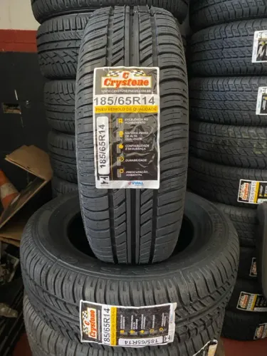 Pneus Crystone 185/65R14 Remold - Qualidade e Durabilidade