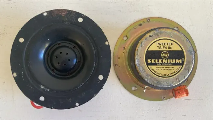 Par de Tweeter TS-F4 8 OHM Selenium Antigo