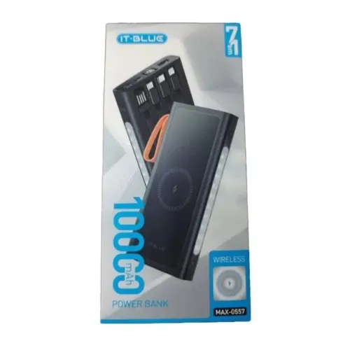 Carregador Portatil Power Bank Wirelles 10000mah