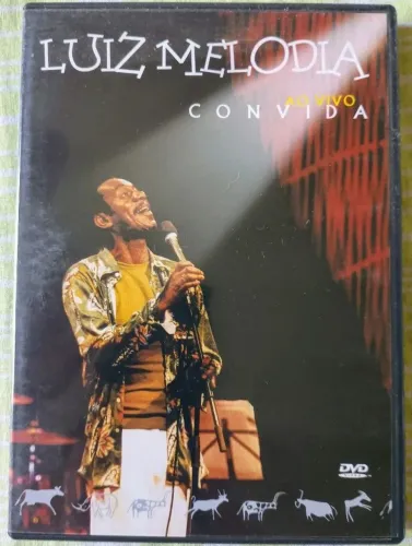DVD Luiz Melodia. Centro RJ.