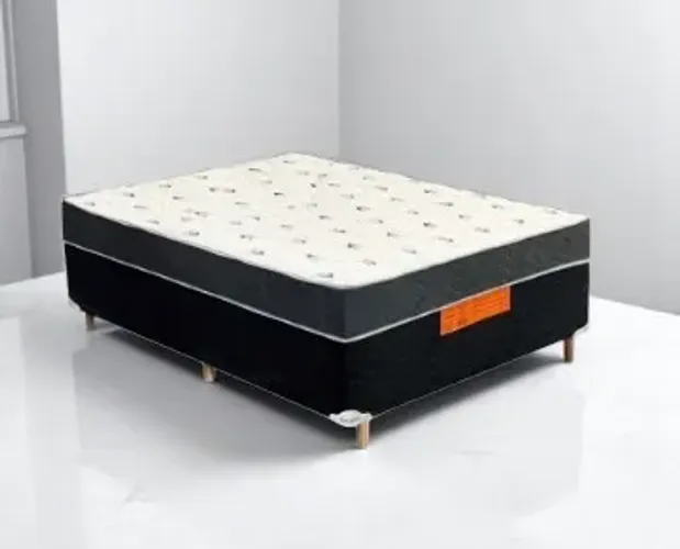 CAMA CASAL UNIBOX DE ESPUMA D-28