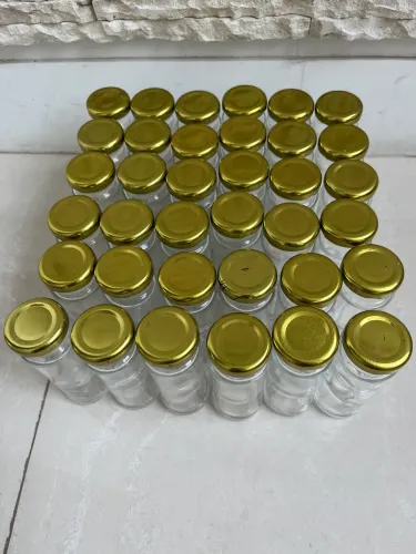 Lote frascos vidro com tampa lembrancinha temperos etc 120 ml