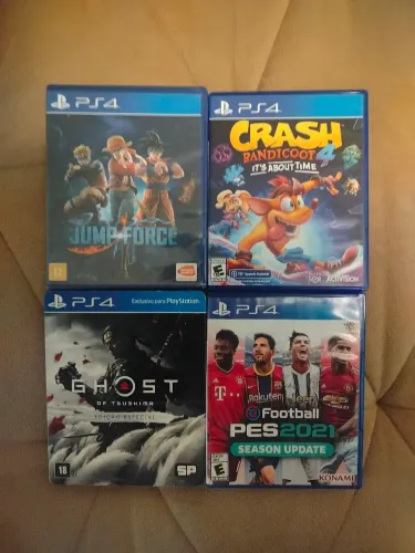 Vendo jogos de ps4 
