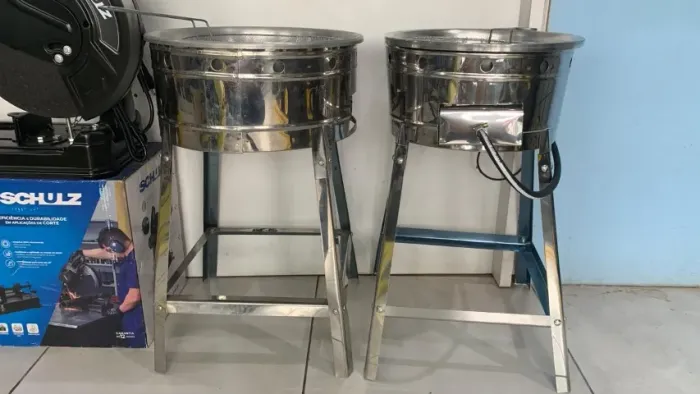 FRITADEIRAS À GÁS INOX 5 E 7 LITROS