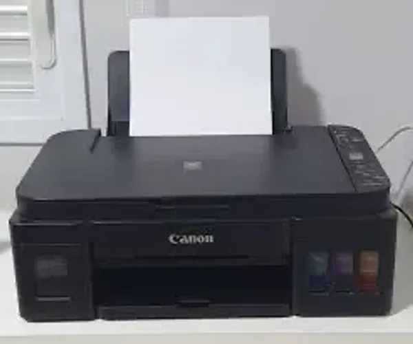 impressora canon Wi-Fi , modelo g3100, tanque de tinta.