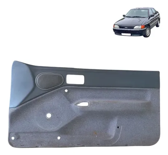 Forro Porta Dianteira Lado Direito Escort Xr3 Sapao 1993 2 Cinza