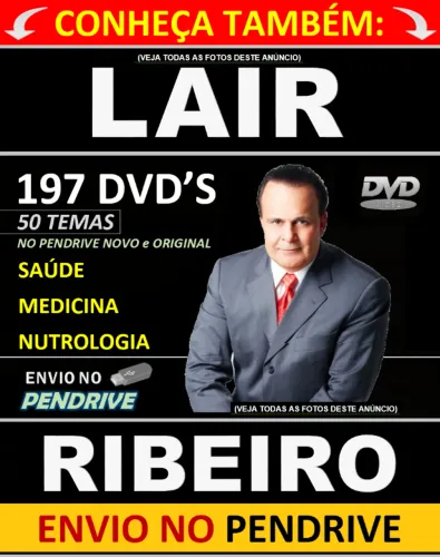 DVDs Dr Lair Ribeiro Cursos Lair Ribeiro