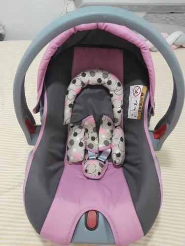 Cadeirinha de Carro para Bebê - Bebê Conforto - Rosa