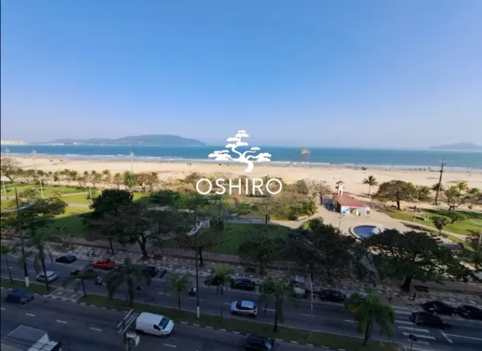 Apartamento 110 m² com 2 quartos (1 suíte) à venda em Pompéia, Santos  Vista para o mar
