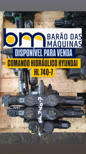 COMANDO HIDRAULICO HYUNDAI HL 740-7