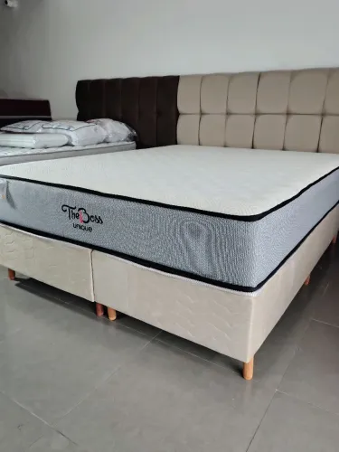 CAMA BOX QUEEN SEALY 100% ESPUMA D33