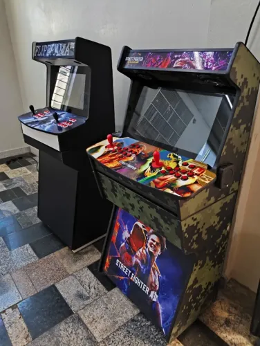 Venda, Aluguel e Manutenção Fliperama Arcade Bartop Multijogos Controles