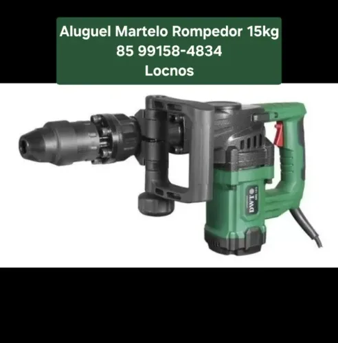 Aluguel de Martelo Rompedor de 15J da DWT Verde