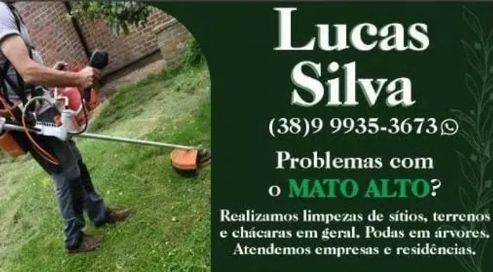 Serviço de roçadeira e motoserra