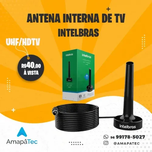 Antena de TV Interna  Intelbras