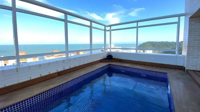 Cobertura duplex À VENDA no VERDE MAR - Praia da Enseada - Guarujá.
