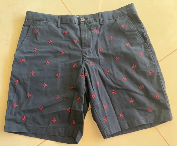 Bermuda/Shorts Tommy Hilfiger - Azul - tamanho 36 - nova/sem uso