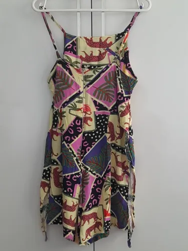 Macacão Estampado - Viscose - Tam.: M