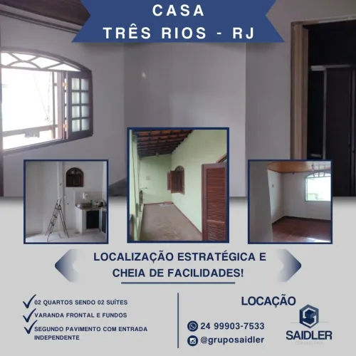 Casa / Sobrado em Três Rios RJ