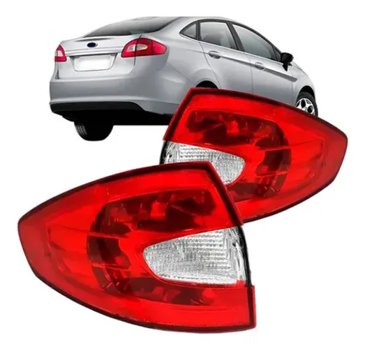 Par Lanterna Traseira New Fiesta Sedan Mexicano 2011 12 2013