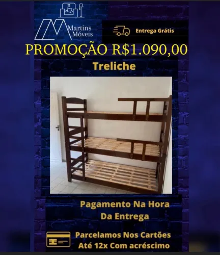 GRANDE PROMOÇÃO TRELICHE PÔRTO ENTREGA GRÁTIS ACEITA CARTÃO.
