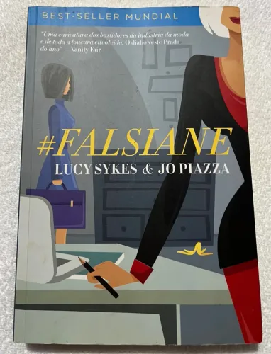 Livro Falsiane Best-seller mundial