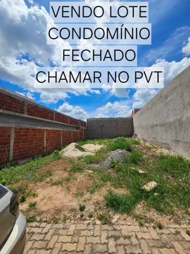 Vendo lote em Condomínio Fechado. Direto com proprietário. Aceito carro.