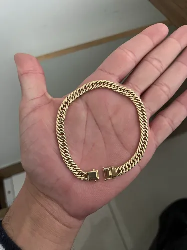 Pulseira de Ouro 18k Nova
