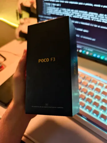 Poco F3 256gb Celular Novo Impecável