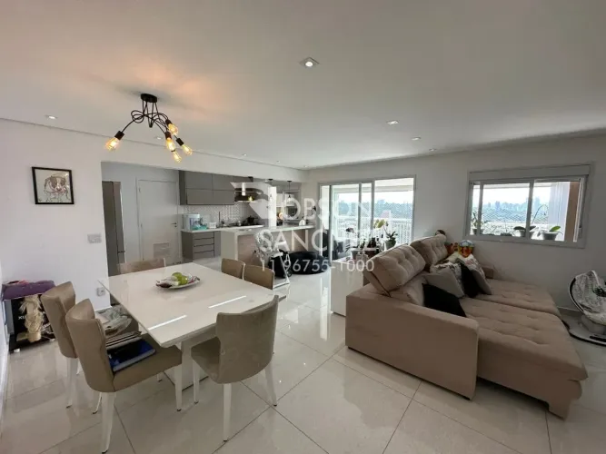 Apartamento para venda no Vila Mascote com 3 suítes, 3 vagas, 147m², varanda gourmet, refo