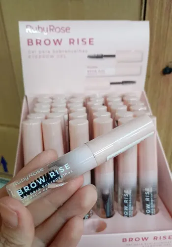 Gel de sobrancelha Brown Rise Ruby Rose linha rosa 1 unidade