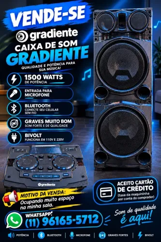 Torre de som gradiente 
