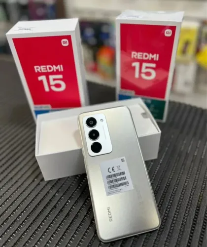 Xiaomi Redmi 15 256GB 8GB RAM pronta entrega. Parcelamos em até 12x.