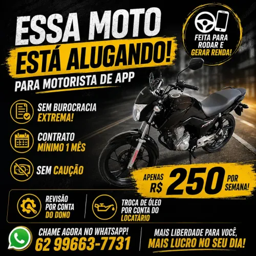 Sem calção moto cg fan 160