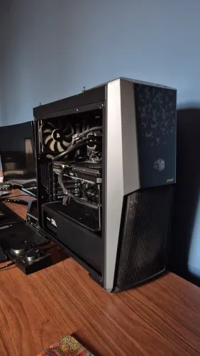 PC Gamer Rtx 4060ti R5 3600X com monitor 144hz